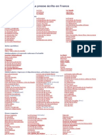 La Presse Écrite en France