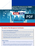 Risk Management Certification
