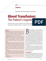 Original Research Blood Transfusion the.21