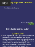 Palestras e Mensagens - 05.Deus exige justiça e não sacrifícios - Leandro Maia