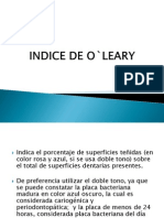 Indice de O'leary