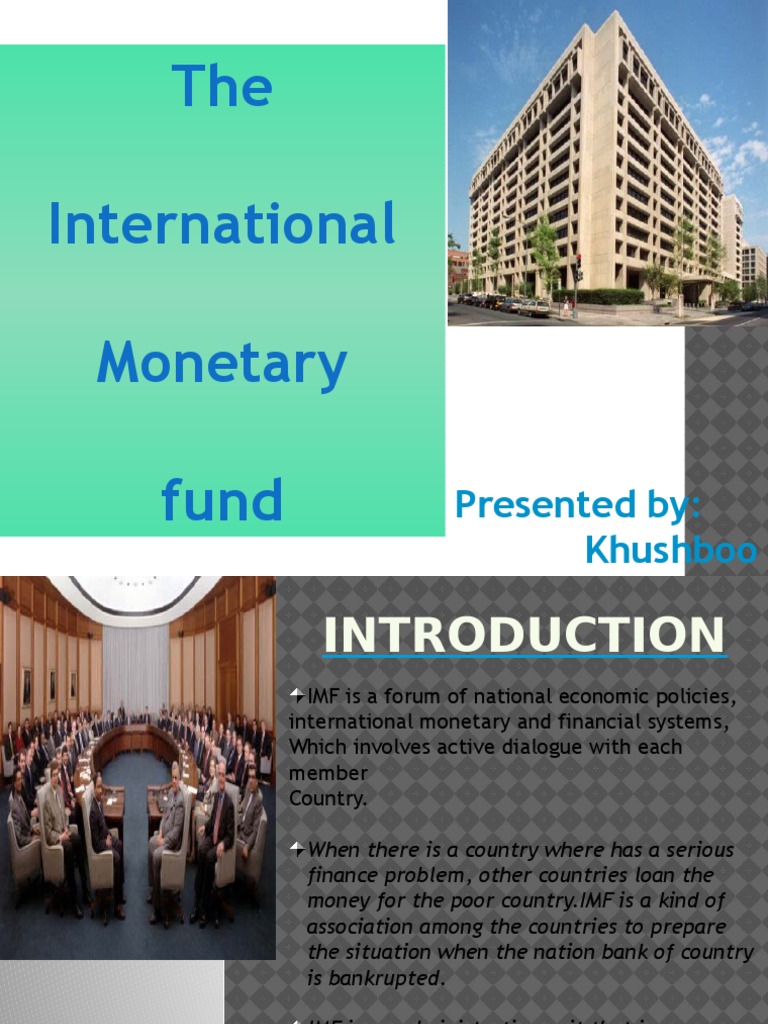 Overview of the International Monetary Fund | PDF