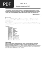 Autocad 1: Instructions