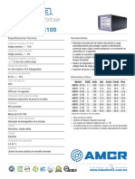 AMCR - 5100 Regulador de Voltaje