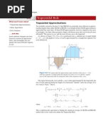 5.5 Trapezoid Rule