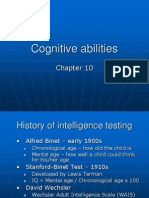 Chapter 10 Cognitiveabilities Basic