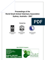 Proceedings of The World Small Animal Veterinary Association Sydney, Australia - 2007