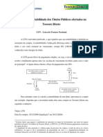 Calculo de Tesouro Nacional PDF