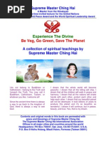 E-Book of Supreme Master Ching Hai's Experience The Divine - Be Veg, Go Green, Save The Planet