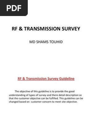 RF Survey