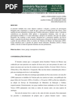 AMOR E MEDO EM CORDÉLIA E O PEREGRINO, DE VINÍCIUS DE MORAES