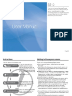 Samsung Camera ES10 User Manual