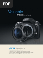 Download Samsung DSLR GX-1S User Manual by Samsung Camera SN15076018 doc pdf