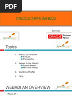 Oracle Web Adi 