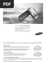Download Samsung Camcorder MX10 User Manual by Samsung Camera SN15076567 doc pdf