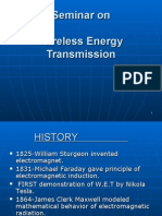 Wireless Energy Transmission