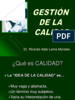 Gestión de la Calidad