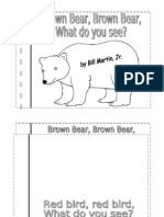 Brown Bear - Minibook