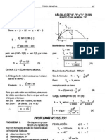 Ejercicios Resueltos de Movimiento Parabolico