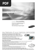 Download Samsung Camcorder SC-MX20 User Manual by Samsung Camera SN15077568 doc pdf