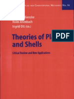 Theories of Plates and Shells - Critical Review and New Applications Por Reinhold Kienzler-Holm Altenbach-Ingrid Ott