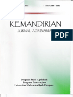 Download Kemandirian Jurnal Agribisnis Vol 3 No 2 Agustus 2011 by ppsumpar SN150781782 doc pdf