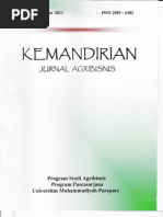 Download Kemandirian Jurnal Agribisnis Vol 3 No 2 Agustus 2011 by ppsumpar SN150781782 doc pdf