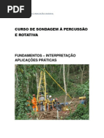 1 - Curso de Sondagem a Percussao e Rotativa(Revisado)
