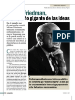 Milton Friedman, el pequeño gigante de las ideas