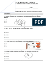 1º Año - 3 - Prueba