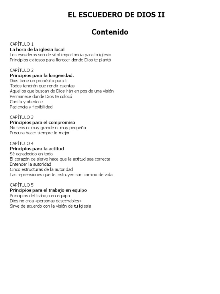 El Escudero de Dios II PDF Cristo (título) Jesús