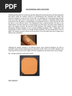 Download Transdermal Drug Delivery by vidya mandava SN15080385 doc pdf