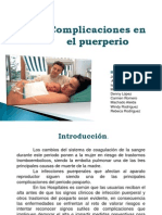 Exposicion Obstetricia III Complicaciones Puerperal