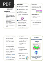 Leaflet ASI Ekslusif LEAFLET CARA MEMANDIKAN BAYI