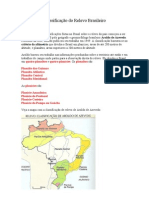 Classificação do Relevo Brasileiro