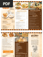 Killiney Menu