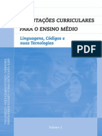 Ensino Médio Orientações para Linguagens e Códigos