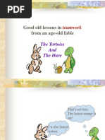 Download TEAMWORK for LCD PRESENTATION The Hare  the Tortoiseppt by Maricel Nicolas Olbes SN150830288 doc pdf