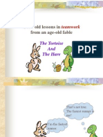 TEAMWORK For LCD PRESENTATION (The Hare & The Tortoise)