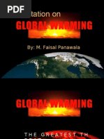 Download Global Warming Presentation - Seminar in Business Communication by M Faisal Panawala SN15083133 doc pdf