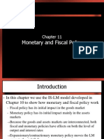 Monetary and Fiscal Policy