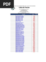Listadeprecios PDF | PDF