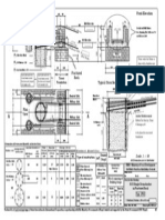 Front Elevation Section A-A: Tower Foundation