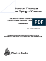 Gerson Therapy for Those Dying of Cancer