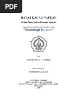 Download BATAS KADAR NAFKAH by Mujib SN15084937 doc pdf