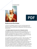 Devoción Al Sagrado Corazón de Jesús