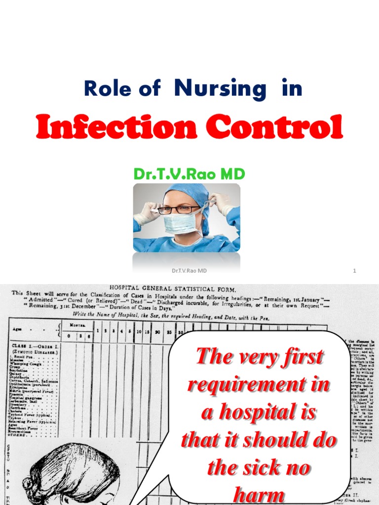 Nurse's Role in Infection Control | PDF | Infection Control | Hospital ...