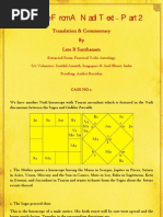 Horoscope From A Nadi Text 2 by R Santhanam