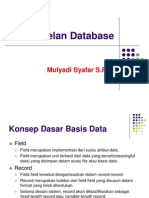 Pemodelan Database