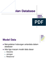 Pemodelan Database